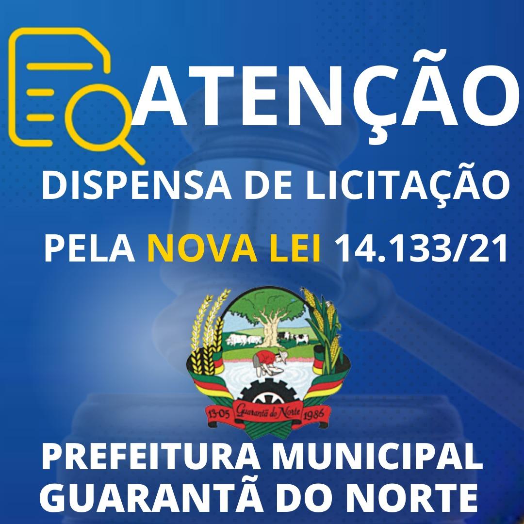 Imagen da Licitacao - AVISO DE DISPENSA DE LICITAÇÃO N 07/2025