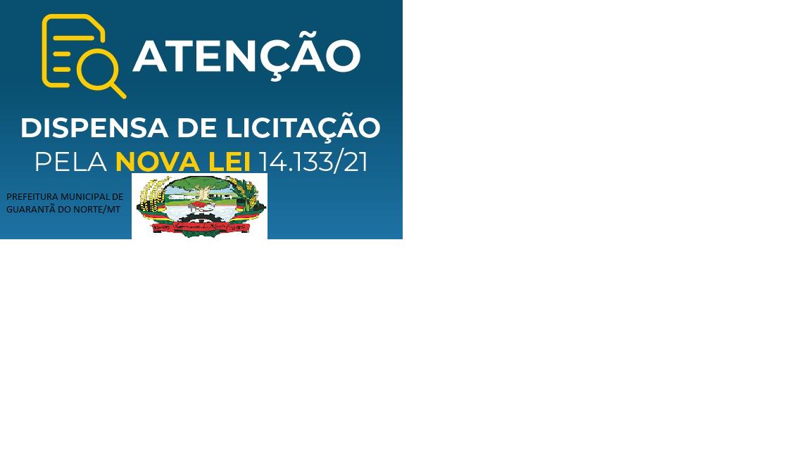 Imagen da Licitacao - AVISO DE DISPENSA DE LICITAÇÃO (COMPRA DIRETA) Nº 002/2023