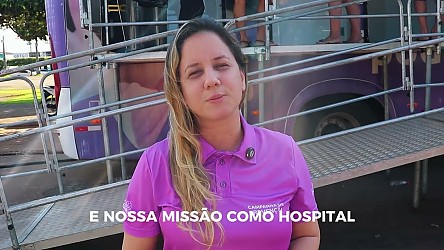 Imagem - Ônibus hospital do Câncer.