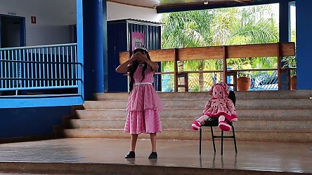 Imagem - Grupo Teatral realiza ação de conscientização com o MP sobre combate ao abuso sexual infantil