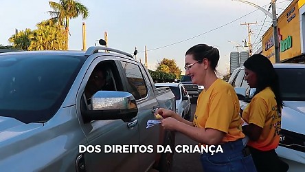 Imagem - Pit-Stop de conscientização de combate ao abuso e à exploração sexual contra crianças e adolescentes