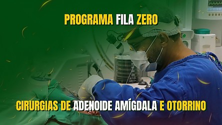Imagem - Etapa fila zero, cirurgia de otorrinolaringologia.